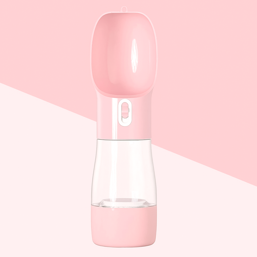 2-in-1 Hundetrinkflasche – Wasser & Futter to go | Auslaufsicher & BPA-frei